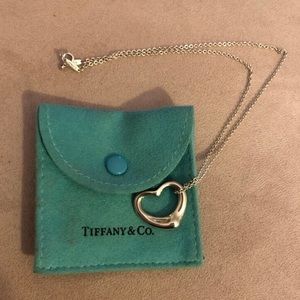 Tiffany & Co. Elsa Peretti Open Heart Necklace